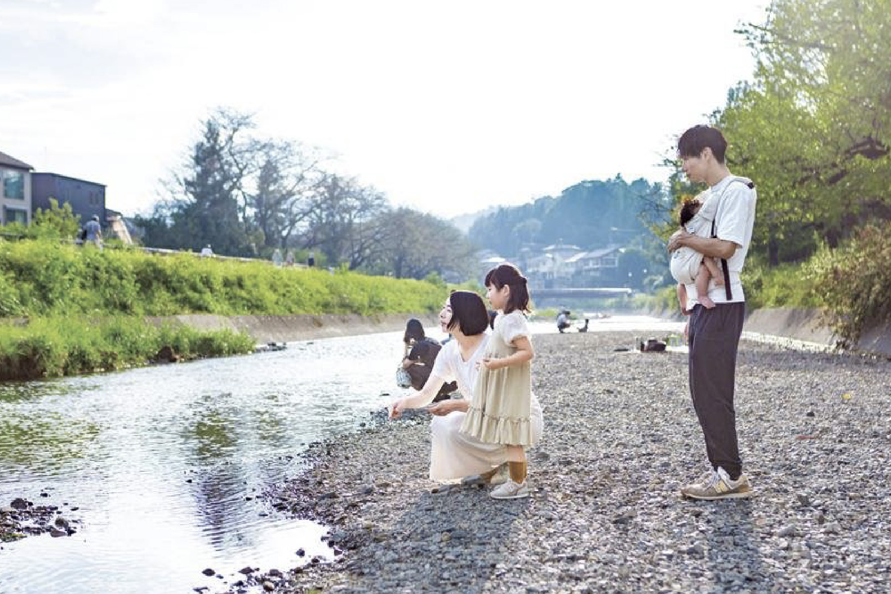 都立陵南公園に面した桜の名所・南浅川